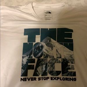 North Face t-shirt